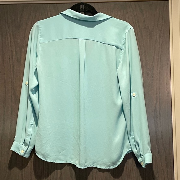 Loft blue button down - Picture 3 of 4